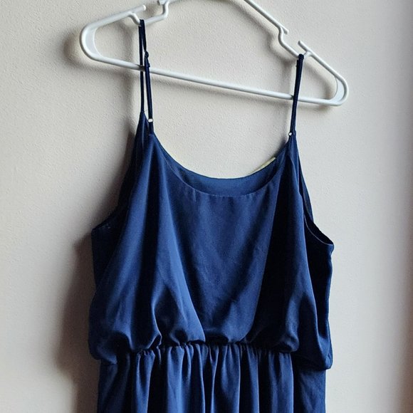 Olive & Oak Lightweight Blue Dress Size Large - Picture 14 of 16